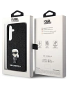 Buy Karl Lagerfeld KLHCS24SGKNPSK Samsung Galaxy S24 hardcase Fixed Glitter Ikonik Logo Metal Pin black - KLD1916 - {ean13} - Home Screen Store Europe