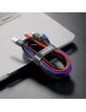 Kup Baseus USB-Kabel Fast 4in1 USB-C / Lightning / 2x Micro 3.5A 1.2m (schwarz) - BSU636BLK - {ean13} - Sklep Home Screen