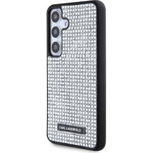 Kup Etui Karl Lagerfeld KLHCS24SHDSPRS Samsung Galaxy S24 hardcase Rhinestone Metal Logo srebrny/silver - KLD1918 - {ean13} - Sklep Home Screen