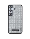 Kup Case Karl Lagerfeld KLHCS24SHDSPRS Samsung Galaxy S24 Hardcase mit Strass Metall-Logo silber - KLD1918 - {ean13} - Sklep Home Screen