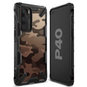 Kup [OUTLET] Etui Ringke Fusion-X Huawei P40 Camo (Moro) Fekete - OT-583 - {ean13} - Sklep Home Screen