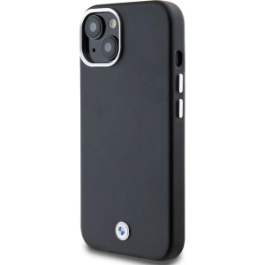 Kup Etui BMW BMHMP15S23PUFWK Apple iPhone 15 / 14 / 13 Signature Wrapped Metal MagSafe negru/black - BMW654 - {ean13} - Sklep Home Screen