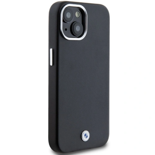 Kup Case BMW BMHMP15S23PUFWK Apple iPhone 15 / 14 / 13 Signature Wrapped Metal MagSafe schwarz/black - BMW654 - {ean13} - Sklep Home Screen