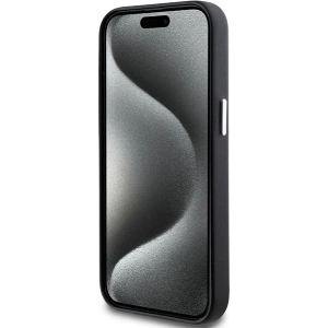 Kup Etui BMW BMHMP15S23PUFWK Apple iPhone 15 / 14 / 13 Signature Wrapped Metal MagSafe negru/black - BMW654 - {ean13} - Sklep Home Screen