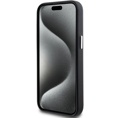 Buy BMW BMHMP15S23PUFWK Apple iPhone 15 / 14 / 13 Signature Wrapped Metal MagSafe black - BMW654 - {ean13} - Home Screen Store Europe