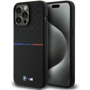 Kup Etui BMW BMHMP15X22SMPK Apple iPhone 15 Pro Max hardcase M Pattern din silicon MagSafe negru/black - BMW655 - {ean13} - Sklep Home Screen