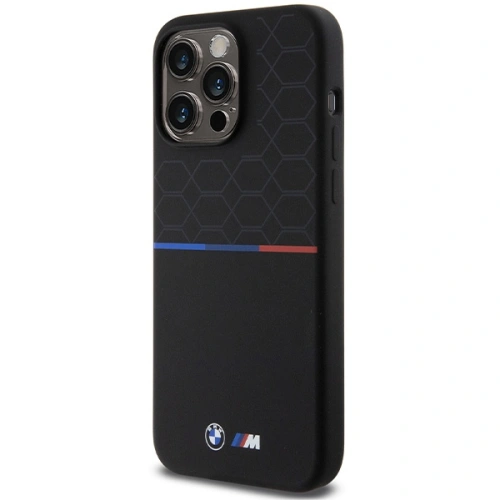 Kup Etui BMW BMHMP15X22SMPK Apple iPhone 15 Pro Max hardcase M Silicone Pattern MagSafe černý/black - BMW655 - {ean13} - Sklep Home Screen