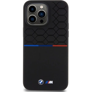 Kup Etui BMW BMHMP15X22SMPK Apple iPhone 15 Pro Max hardcase M Silicone Pattern MagSafe černý/black - BMW655 - {ean13} - Sklep Home Screen
