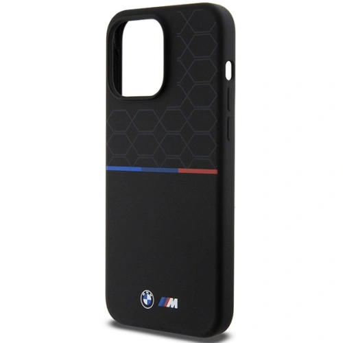Kup Etui BMW BMHMP15X22SMPK Apple iPhone 15 Pro Max hardcase M Silicone Pattern MagSafe černý/black - BMW655 - {ean13} - Sklep Home Screen