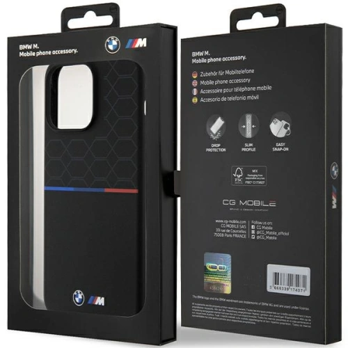 Kup Etui BMW BMHMP15X22SMPK Apple iPhone 15 Pro Max hardcase M Silicone Pattern MagSafe černý/black - BMW655 - {ean13} - Sklep Home Screen