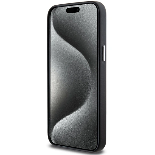 Kup Etui BMW BMHMP15X23PUFWK Apple iPhone 15 Pro Max Signature Wrapped Metal MagSafe černý/black - BMW656 - {ean13} - Sklep Home Screen