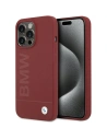 Etui BMW BMHMP15XSLBLRE Apple iPhone 15 Pro Max hardcase Silicone Big Logo MagSafe červený/red