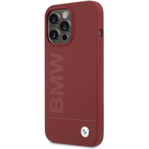 Kup Etui BMW BMHMP15XSLBLRE Apple iPhone 15 Pro Max hardcase Silicone Big Logo MagSafe czerwony/red - BMW657 - {ean13} - Sklep Home Screen