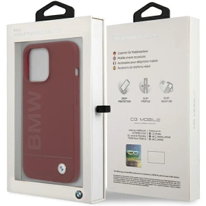 Kup Etui BMW BMHMP15XSLBLRE Apple iPhone 15 Pro Max hardcase Silicone Big Logo MagSafe piros/red - BMW657 - {ean13} - Sklep Home Screen