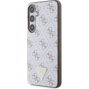 Kup Etui Guess GUHCS24MPG4GPH Samsung Galaxy S24+ Plus hardcase 4G Triangle biały/white - GUE3344 - {ean13} - Sklep Home Screen