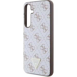 Kup Etui Guess GUHCS24MPG4GPH Samsung Galaxy S24+ Plus hardcase 4G Triangle biały/white - GUE3344 - {ean13} - Sklep Home Screen