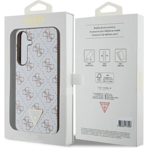 Kup Etui Guess GUHCS24MPG4GPH Samsung Galaxy S24+ Plus hardcase 4G Triangle biały/white - GUE3344 - {ean13} - Sklep Home Screen