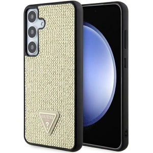 Kup Case Guess GUHCS24SHDGPPD Samsung Galaxy S24 Hardcase Rhinestone Triangle gold - GUE3346 - {ean13} - Sklep Home Screen
