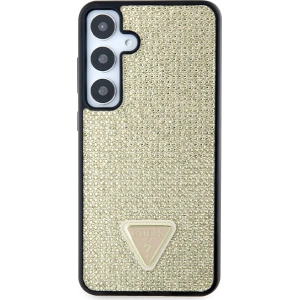 Kup Etui Guess GUHCS24SHDGPPD Samsung Galaxy S24 hardcase Rhinestone Triangle złoty/gold - GUE3346 - {ean13} - Sklep Home Screen