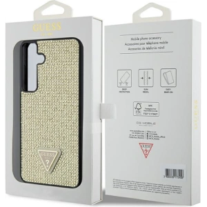 Kup Etui Guess GUHCS24SHDGPPD Samsung Galaxy S24 hardcase Rhinestone Triangle złoty/gold - GUE3346 - {ean13} - Sklep Home Screen