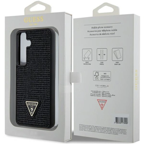 Kup Etui Guess GUHCS24SHDGPPK Samsung Galaxy S24 hardcase Rhinestone Triangle černý/black - GUE3347 - {ean13} - Sklep Home Screen