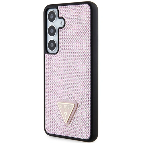 Kup Etui Guess GUHCS24SHDGPPP Samsung Galaxy S24 hardcase Rhinestone Triangle roz/pink - GUE3348 - {ean13} - Sklep Home Screen
