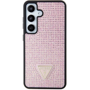 Kup Etui Guess GUHCS24SHDGPPP Samsung Galaxy S24 hardcase Rhinestone Triangle różowy/pink - GUE3348 - {ean13} - Sklep Home Screen