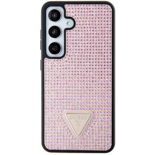 Kup Etui Guess GUHCS24SHDGPPP Samsung Galaxy S24 hardcase Rhinestone Triangle roz/pink - GUE3348 - {ean13} - Sklep Home Screen
