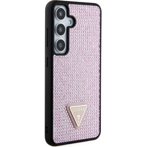 Kup Etui Guess GUHCS24SHDGPPP Samsung Galaxy S24 hardcase Rhinestone Triangle różowy/pink - GUE3348 - {ean13} - Sklep Home Screen