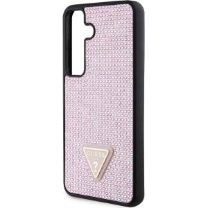 Kup Etui Guess GUHCS24SHDGPPP Samsung Galaxy S24 hardcase Rhinestone Triangle różowy/pink - GUE3348 - {ean13} - Sklep Home Screen