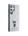Kup Case Karl Lagerfeld KLHCS24LGCNPSG Samsung Galaxy S24 Ultra Hardcase Fixed Glitter Ikonik Logo Metall-Pin silber/silver - KLD1919 - {ean13} - Sklep Home Screen