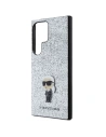 Kup Etui Karl Lagerfeld KLHCS24LGCNPSG Samsung Galaxy S24 Ultra hardcase Fixed Glitter Ikonik Logo Metal Pin stříbrný/silver - KLD1919 - {ean13} - Sklep Home Screen
