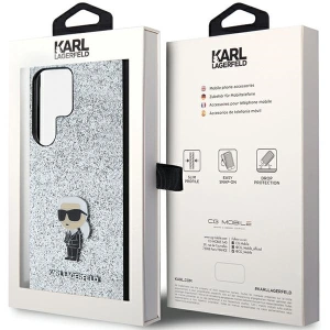 Kup Case Karl Lagerfeld KLHCS24LGCNPSG Samsung Galaxy S24 Ultra Hardcase Fixed Glitter Ikonik Logo Metall-Pin silber/silver - KLD1919 - {ean13} - Sklep Home Screen