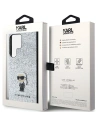 Kup Etui Karl Lagerfeld KLHCS24LGCNPSG Samsung Galaxy S24 Ultra kemény tok Fixed Glitter Ikonik Logo Metal Pin ezüst/silver - KLD1919 - {ean13} - Sklep Home Screen