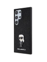 Kup Etui Karl Lagerfeld KLHCS24LGKNPSK Samsung Galaxy S24 Ultra hardcase Fixed Glitter Ikonik Logo Metal Pin černý/black - KLD1920 - {ean13} - Sklep Home Screen