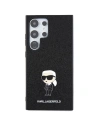 Kup Case Karl Lagerfeld KLHCS24LGKNPSK Samsung Galaxy S24 Ultra Hardcase Fixed Glitter Ikonik Logo Metal Pin schwarz/black - KLD1920 - {ean13} - Sklep Home Screen
