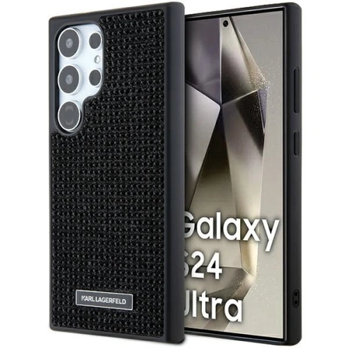 Kup Case Karl Lagerfeld KLHCS24LHDSPRK Samsung Galaxy S24 Ultra Hardcase Rhinestone Metal Logo schwarz/black - KLD1921 - {ean13} - Sklep Home Screen