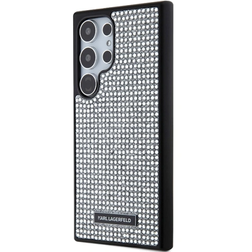 Kup Etui Karl Lagerfeld KLHCS24LHDSPRS Samsung Galaxy S24 Ultra hardcase Rhinestone Metal Logo stříbrný/silver - KLD1922 - {ean13} - Sklep Home Screen