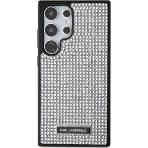 Kup Etui Karl Lagerfeld KLHCS24LHDSPRS Samsung Galaxy S24 Ultra kemény tok Rhinestone Metal Logo ezüst/silver - KLD1922 - {ean13} - Sklep Home Screen
