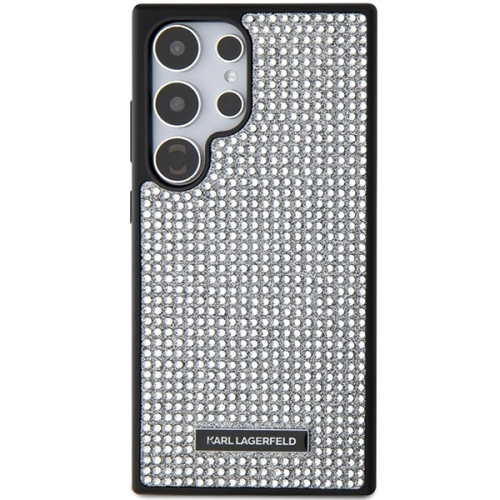 Kup Etui Karl Lagerfeld KLHCS24LHDSPRS Samsung Galaxy S24 Ultra hardcase Rhinestone Metal Logo stříbrný/silver - KLD1922 - {ean13} - Sklep Home Screen
