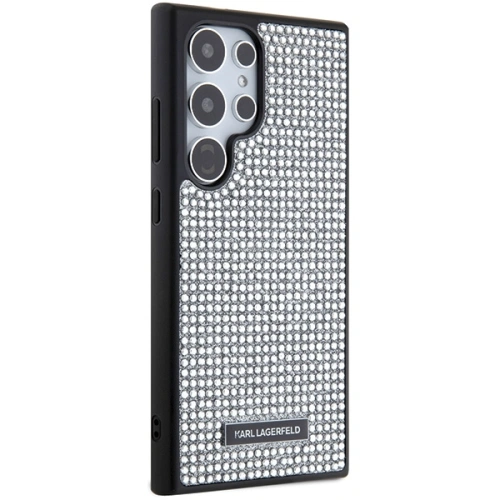 Kup Etui Karl Lagerfeld KLHCS24LHDSPRS Samsung Galaxy S24 Ultra hardcase Rhinestone Metal Logo stříbrný/silver - KLD1922 - {ean13} - Sklep Home Screen