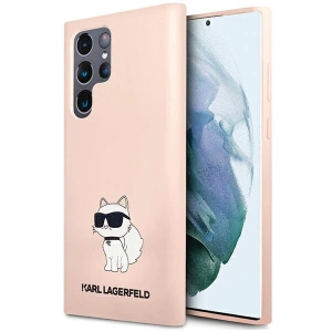 Kup Etui Karl Lagerfeld KLHCS24LSNCHBCP Samsung Galaxy S24 Ultra hardcase silikon Choupette růžový/pink - KLD1923 - {ean13} - Sklep Home Screen