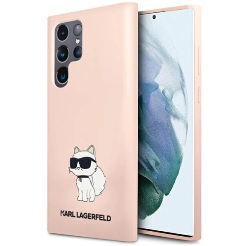 Kup Etui Karl Lagerfeld KLHCS24LSNCHBCP Samsung Galaxy S24 Ultra hardcase silikon Choupette růžový/pink - KLD1923 - {ean13} - Sklep Home Screen