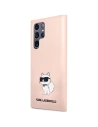 Kup Etui Karl Lagerfeld KLHCS24LSNCHBCP Samsung Galaxy S24 Ultra hardcase Silicone Choupette różowy/pink - KLD1923 - {ean13} - Sklep Home Screen