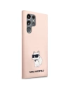 Kup Etui Karl Lagerfeld KLHCS24LSNCHBCP Samsung Galaxy S24 Ultra hardcase silikon Choupette růžový/pink - KLD1923 - {ean13} - Sklep Home Screen