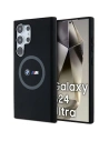 Etui BMW BMHMS24L23SROK Samsung Galaxy S24 Ultra hardcase M Silicone Printed Ring MagSafe černý/black