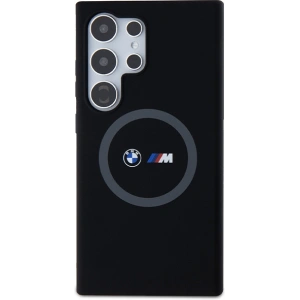 Kup Case BMW BMHMS24L23SROK Samsung Galaxy S24 Ultra Hardcase M Silikon Gedruckter Ring MagSafe schwarz/black - BMW658 - {ean13} - Sklep Home Screen