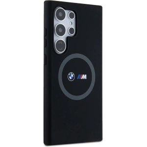 Kup Case BMW BMHMS24L23SROK Samsung Galaxy S24 Ultra Hardcase M Silikon Gedruckter Ring MagSafe schwarz/black - BMW658 - {ean13} - Sklep Home Screen