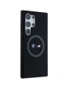 Kup Etui BMW BMHMS24L23SROK Samsung Galaxy S24 Ultra kemény tok M Szilikon Nyomtatott Gyűrű MagSafe fekete/black - BMW658 - {ean13} - Sklep Home Screen