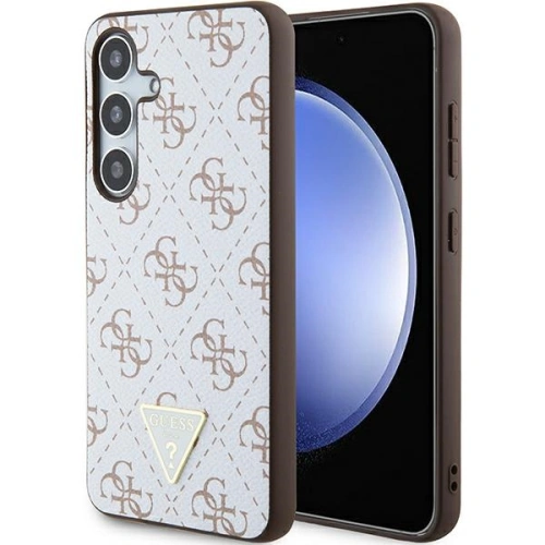Kup Etui Guess GUHCS24SPG4GPH Samsung Galaxy S24 hardcase 4G Triangle bílý/white - GUE3349 - {ean13} - Sklep Home Screen